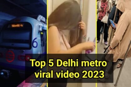 Top 5 delhi metro viral video 2023